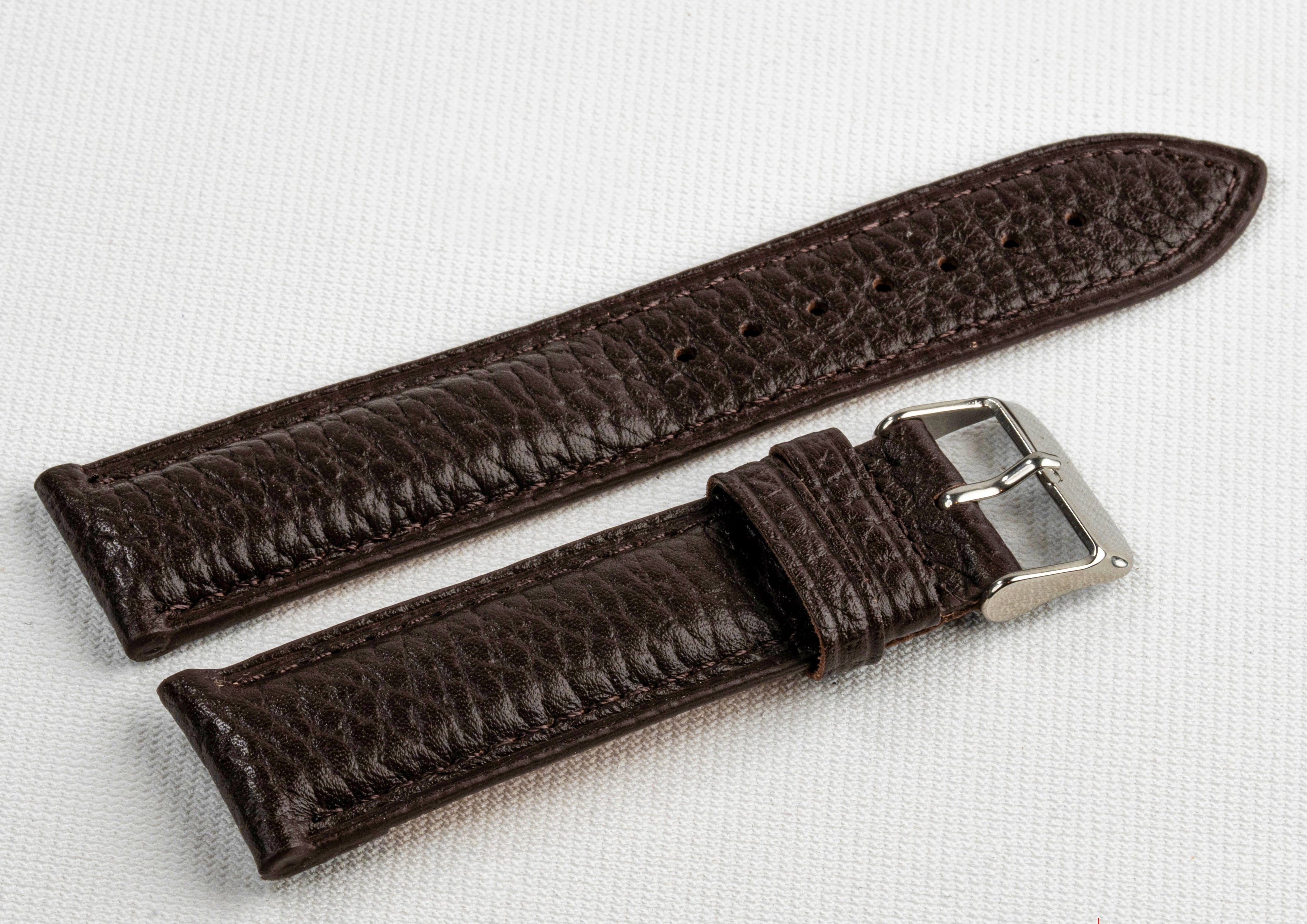 Brown Floater Genuine Leather Watch Strap